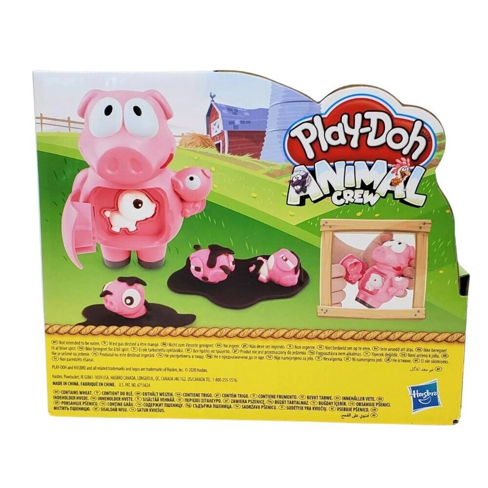 NEW Play-Doh Animal Crew Pigsley’s Piggy Playtime Farm Christmas Gift Pig Play - Picture 2 of 6